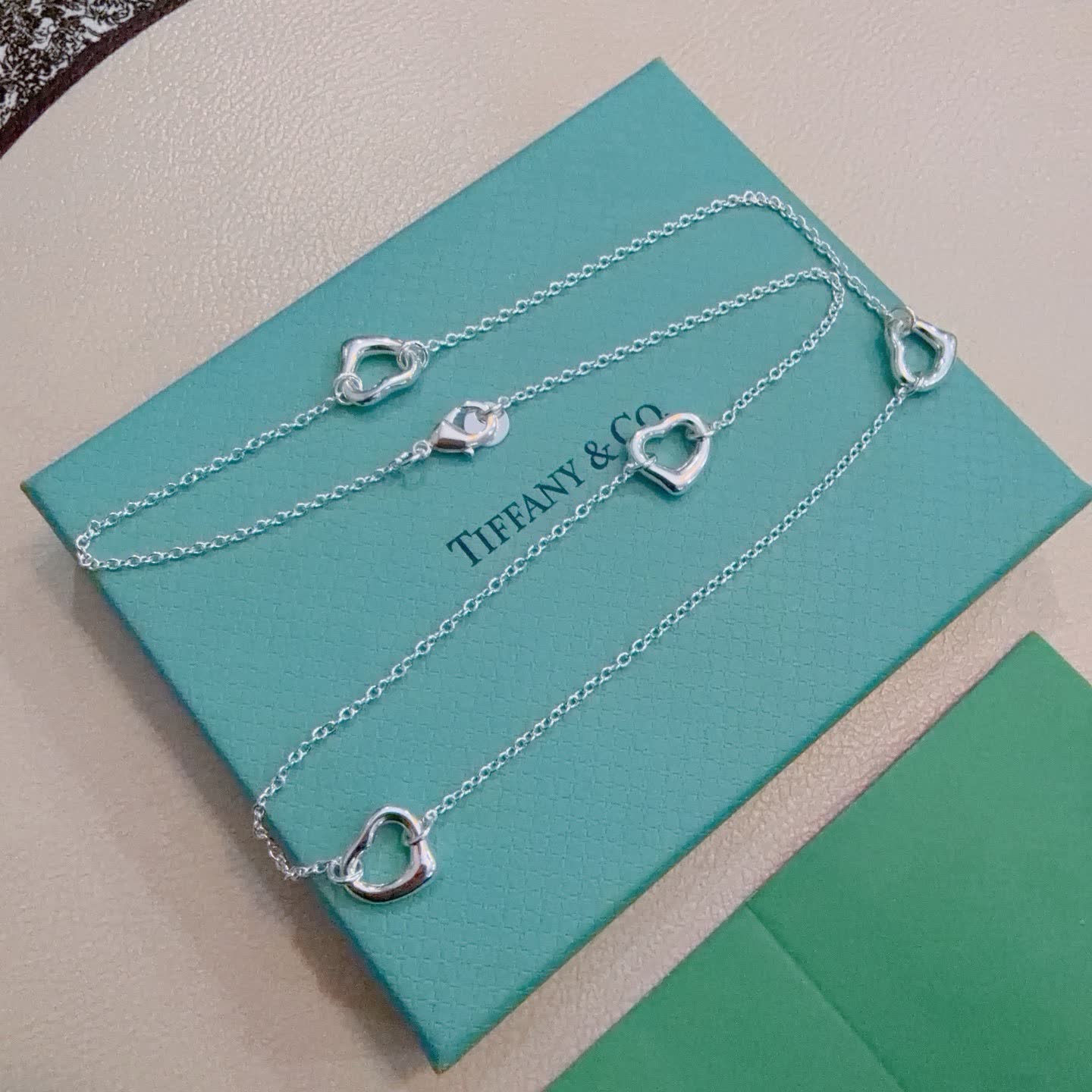 Tiffany & Co. Heart Link Necklace
